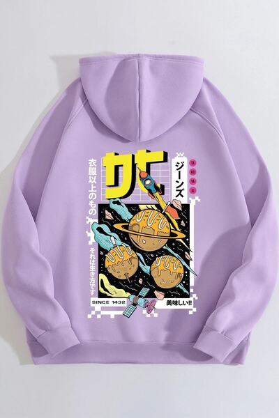 Adrift Unisex tokojaki Štampano dukserica KP-BELA-TOKOJAKI