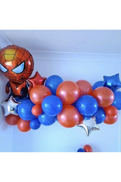 MFM Set de baloane cu lanț din folie Spiderman Spiderman