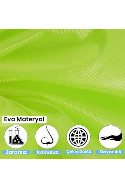 Mood Agenda Women's Windproof Hooded Raincoat Eva Raincoat 10 Pieces