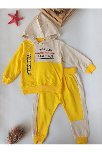 dubi baby طقم أطفال مزدوج مكتوب عليه Xxx باللون الأصفر 1-2-3-4-5 سنوات
