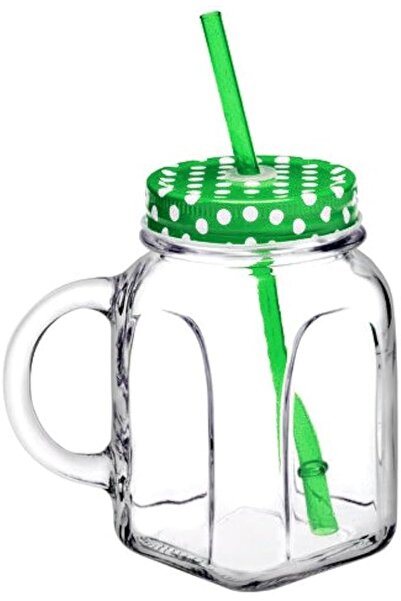 Paşabahçe زجاج بغطاء معدني وقش ومقبض 450 سم مكعب 80388