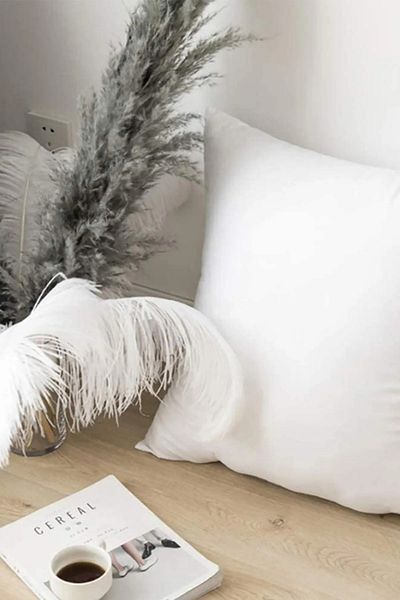 YEKTA MOBİLYA 1 Piece Throw Pillow Inner Pillow Premium Throw Pillow Inner Pillow 35*35 Cm Fiber Filled