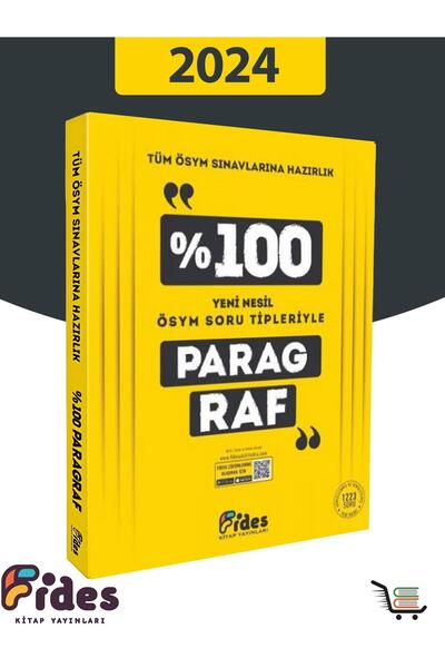 Fides Yayınları Fides %100 Paragraf Soru Bankası 2024 Model
