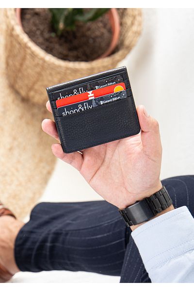 Niki Leather Ανδρικό πορτοφόλι Hoka Vintage Δερμάτινο Κάρτα