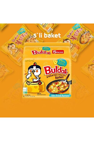 buldak Quattro Cheese Hot Chicken Flavor