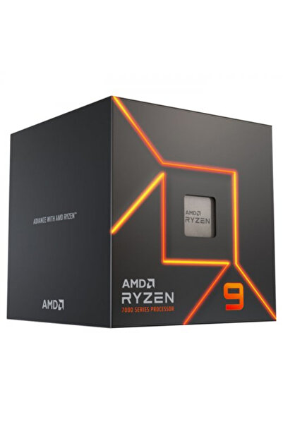Universal AMD RYZEN 9 7900 12 Core, 3,70-5.40GHz, 76Mb Cache, 170W, AMD Wraith Prism Fan, AM5 Soket, BOX (Kut
