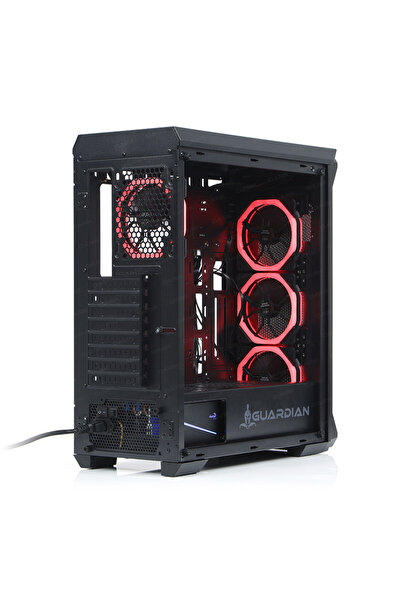 Universal حارس الظلام 4x12 سم FRGB مروحة LED مع لوحة جانبية زجاجية USB 3.0 حا...