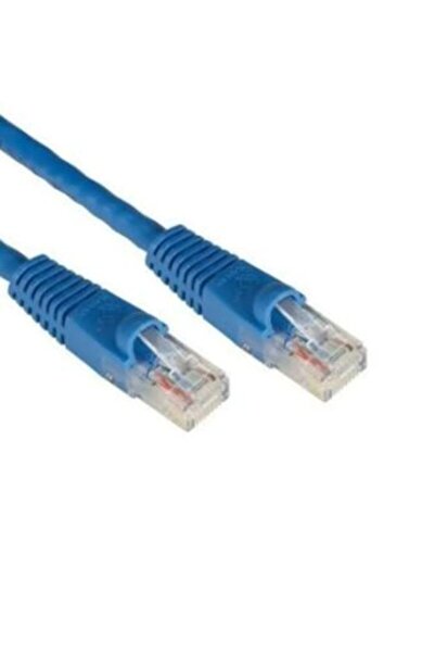 Universal ODS 02R45R45C6UJ1BU1.0A CAT6 UTP LSZH نحاس 1 متر سلك تصحيح أزرق