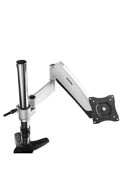 Universal Dark 1 Monitör Destekli Amortisörlü Masa Tipi Ergonomik VESA Mount ...
