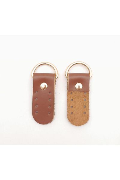 angel çanta aksesuar Angel Bag Accessory Real Leather Shoe (Böce) Milk Coffee Color Light Gold Metal