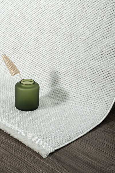 Mariesse Home Buklem Serisi Naturel Bukleli Dokuma Salon Halısı