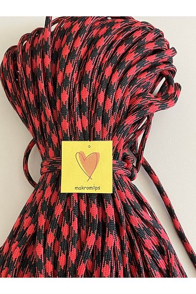 Makromİps PARACORD ROPE 4mm 7 CORE (10 meters) PARACHUTE CORD BRACELET CAMPY TENT ANHAL BAG HAT ROPE