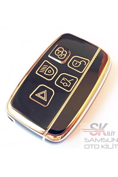 skilit samsun oto kilit Range Rover Jaguar Nano Key Case Controller Case Auto Keychain Black