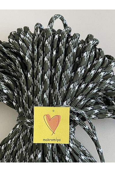 Makromİps PARACORD ΣΥΡΜΑ 4mm 7 ΠΥΡΗΝΑ (10 μέτρα) ΑΡΧΟΝΤΙΚΟ ΚΟΡΔΟΝΙ ΑΡΧΟΝΤΙΚΟ ΚΑΜΠΙΝΓΚ ΣΚΗΝΗ ΚΑΜΠΙΝΓΚ ΤΣΑΝΤΑ ΚΑΠΕΛΟ ΣΥΡΜΑ