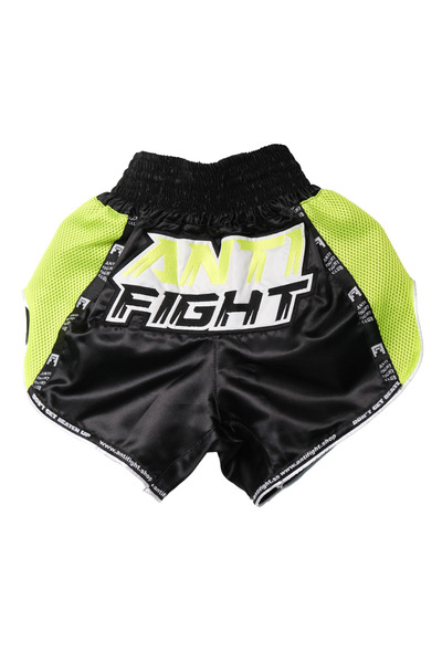 anti fight Klasik Kickboks Muaythai Şortu Neon Yeşili