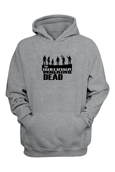THEWERT Unisex The Walking Dead Walking Dead siva majica standardnog kroja