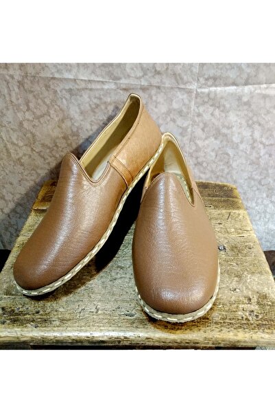 Mekapçı İhsan Hakiki Deri El Yapımı Yemeni