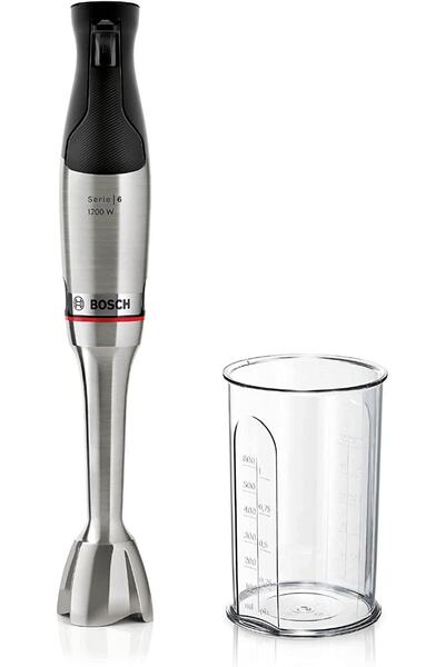 Bosch MSM6M810 Serie 6, El Blenderı, Ergomaster, 1200 W, Paslanmaz Çelik