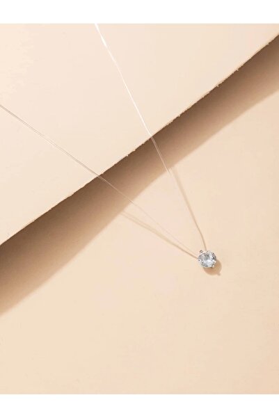 CSR AKSESUAR Kristal zirkon taş kolye