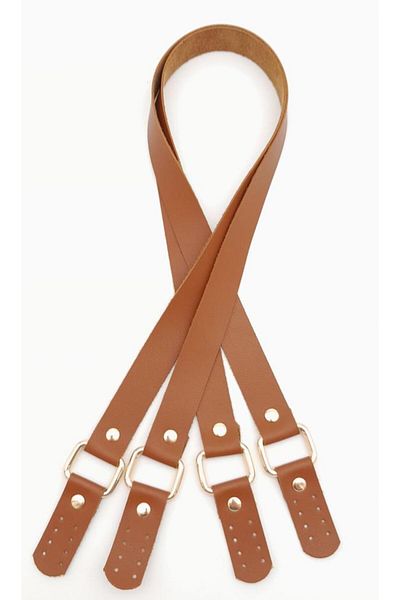 angel çanta aksesuar Αξεσουάρ Angel Bag Square Model Faux Leather Tan Χρώμα Λαβή τσάντας Ανοιχτόχρωμο μεταλλικό