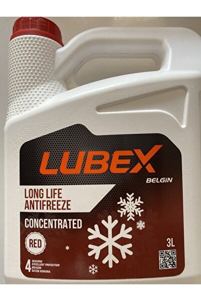 Lubex Kırmızı Organik Antfiriz 3 Lt-saf(2023)