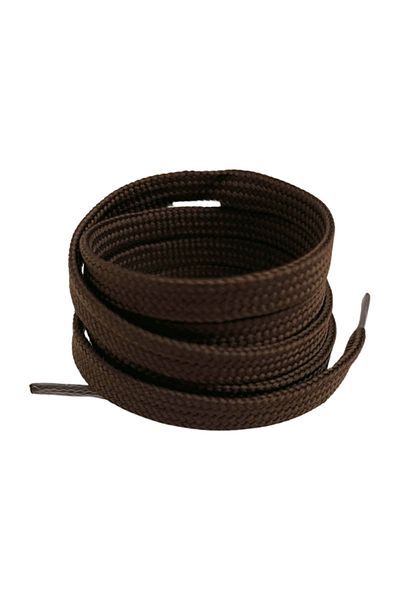 Shoes Comfort 120 Cm Flat Sneaker Laces ( Brown)