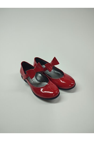 Rose Club Kids Girl's Baby Red Patent Leather Orthopedic Ballerina Shoes
