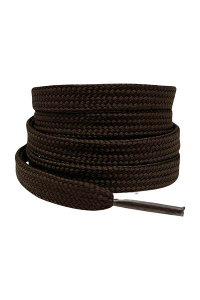 Shoes Comfort 120 Cm Flat Sneaker Laces ( Brown)
