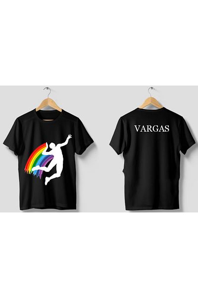 Pisa Art Μαύρο μπλουζάκι Melissa Vargas Special Design Oversize με λεπτομέρεια στην πλάτη βόλεϊ