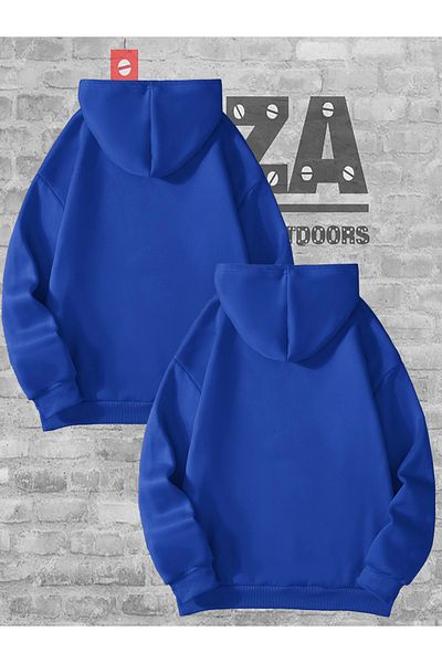 Joza Outdoors Femei Bărbați Unisex Neimprimat Cuplu Iubitor Combinație Design Hanorac cu glugă Set de 2