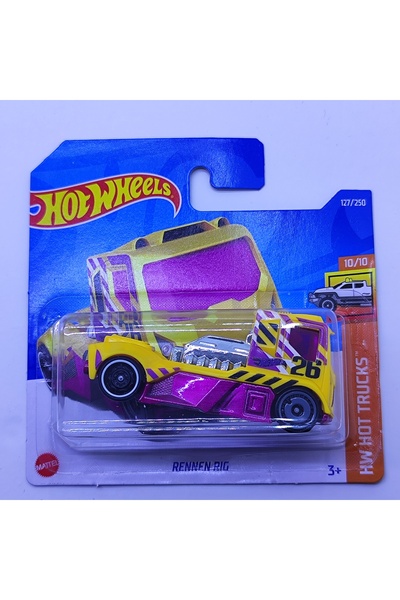 HOT WHEELS لعبة ونيل الإلكترونية المعدنية بمقياس 1:64 من رينن