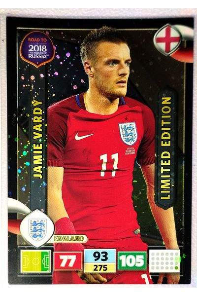 Panini JAMIE VARDY LIMITED EDITION