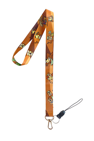 neptünstore Snur pentru gât și dispozitiv pentru agățat telefon Yogi Bear