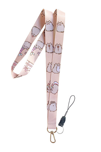 neptünstore Curea pentru gât pentru pisici și suport pentru curea pentru telefon