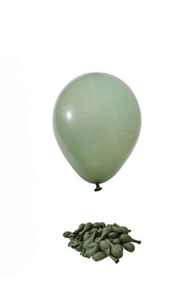 Öztürkpartievi Mold Green - Set of 20 Pastel Balloons
