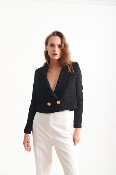 Perry Kısa Astarlı Tüvit Ceket