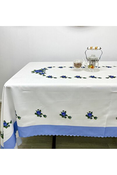 KURULAR RİZE BEZLERİ مفرش طاولة بدون رعاية بغرز متقاطعة