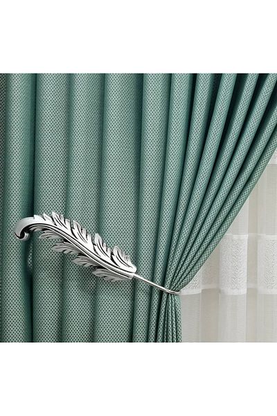 Akcan Silver Leaf U Arm Tie Long Bracelet