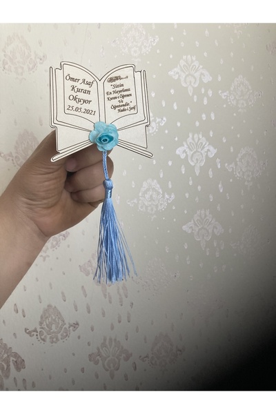 guluslazerkesim 25 ADET AHŞAP RAHLE HAFIZLIK KURAN HATIRASI MAGNET