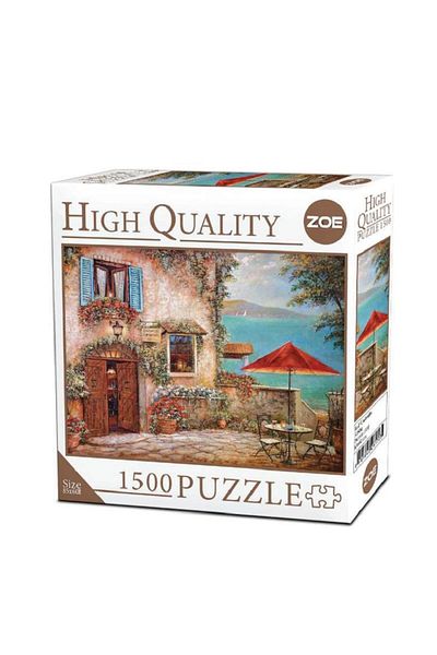 Zoe High Quality 1500 Piece Puzzle Red Umbrella