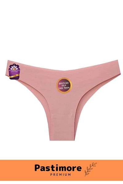 Pastimore Producție specială, confortabilă, confortabilă, de lungă durată, mătăsoasă, 6 piese, tăiată cu laser, slip brazilian