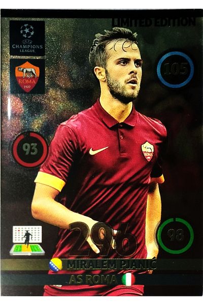 Panini MIRALEM PJANIC LIMITED EDITION