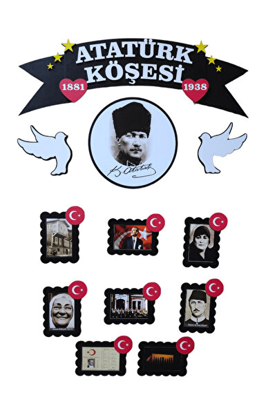 hepenuygun Ahşap Atatürk Köşesi