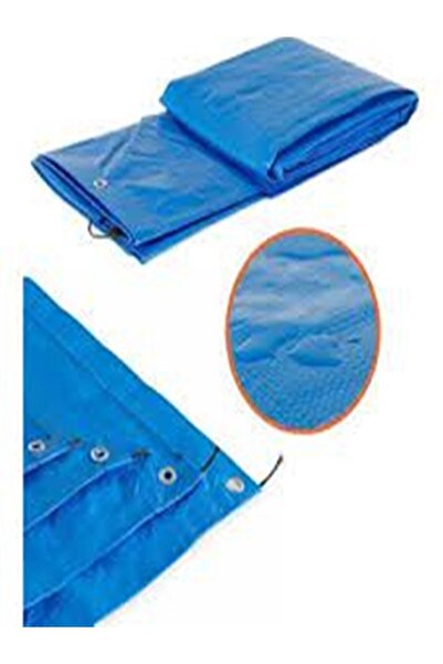 Sfmstore Ebatlı Çadır Branda Ölçü En 2 Metre Boy 3 Metre Renk Mavi