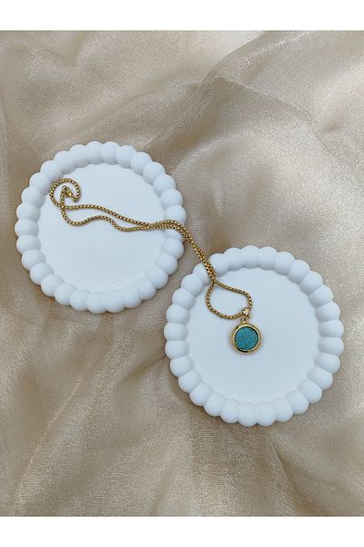 Minima Art Studio 2-Piece Buble Small Balloon Decorative Plate Jewelry Plate Coasters