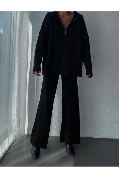 De Pose Tricotat, detaliat, pulover supradimensionat, pantaloni, tricotaje, s...