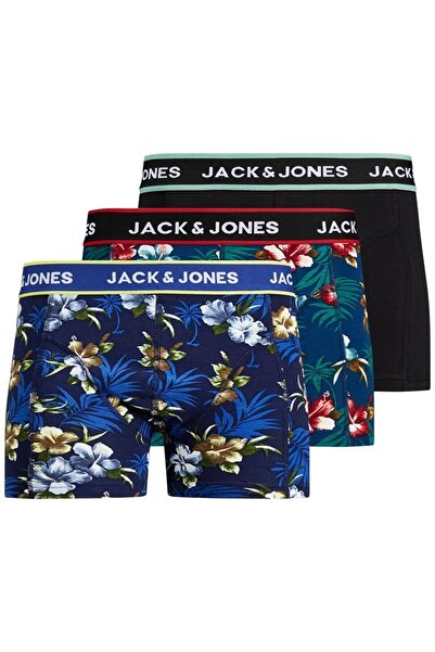 Jack & Jones 3'lü Karışık Boxer Paketi - Tom