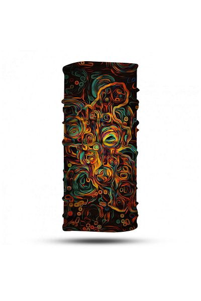 Vwear Mixed Patterned Neck Collar Buff Buff Bandana Hair Band