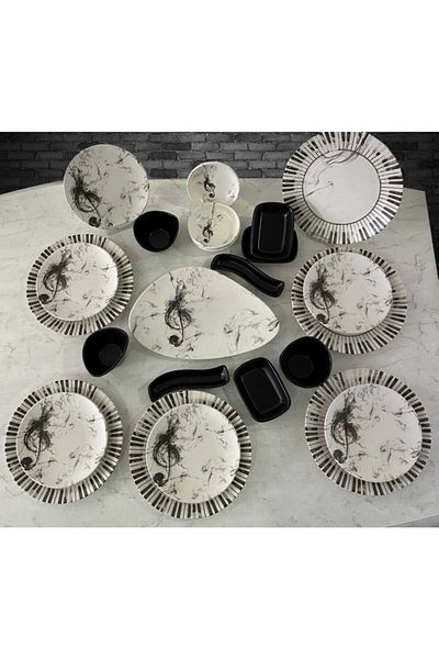 Keramika 24 Piece Arya Breakfast Set