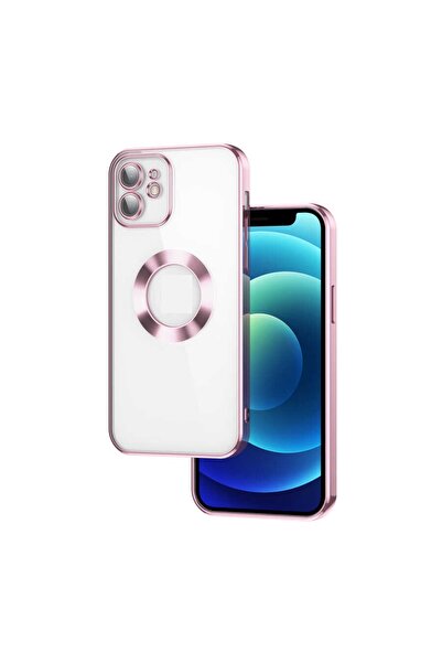 UnDePlus Apple Iphone 11 Kılıf Kamera Korumalı Logo Gösteren Şeffaf Kapak